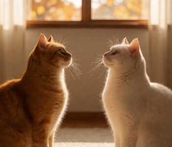 Content-Disposition: form-data; name="description"
Sepasang kucing saling mengenali — perkenalan kucing baru