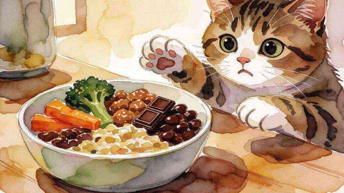 Kucing dan bahan makanan yang perlu diwaspadai